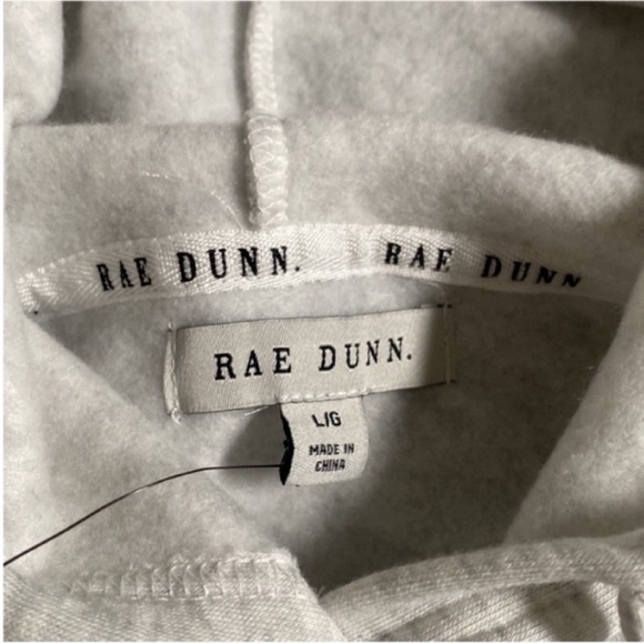 Rae Dunn Women’s “Mama” Top Hoodie Sweatshirt Gray New with tags size Large - Picture 7 of 7